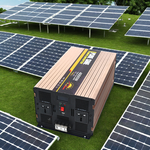 4000W Tek Fazlı Saf Sinüs Dalga İnvertör DC 12V AC 120V <span class=keywords><strong>4</strong></span> AC Çıkışlı <span class=keywords><strong>USB</strong></span> Portları Uzaktan Kumanda Ev Karavan Güneş Enerjisi Sistemi Araba - Product Image 5