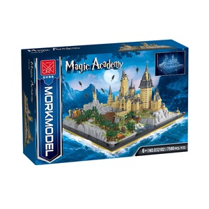 Nuevo Producto Mork Magic Academy Toys, Bloques de Construcción, Serie de Películas de <span class=keywords><strong>Harry</strong></span> Potter, Bloques de Construcción de Modelos, Juguetes de Construcción de Paisajes Urbanos - Product Image 6