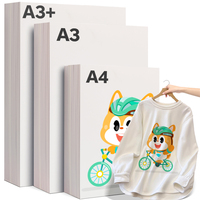 Papel de Transferencia por Sublimación de Secado Rápido A4/A3 100g 125g, Blanco para Impresión de Tinta, para Ropa de Poliéster-Algodón y Tazas, Tinte de Secado Rápido