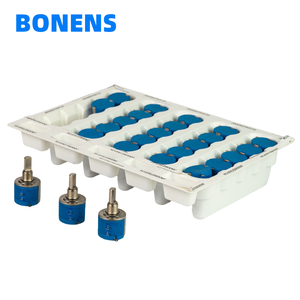Potentiomètre de précision BONENS 3540S-2-503L à fil bobiné, 10 tours, 50K, 2W, broches PC - Product Image 1