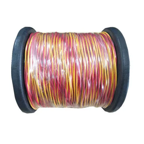 0.711mm high temperature 600C ANSI Color Code Yellow and Red/IEC Color Code Green and White Type K extension wire