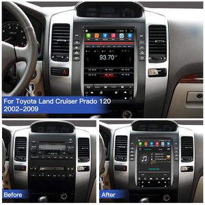 วิทยุติดรถยนต์ Android 14 สำหรับ Lexus GX470 เครื่องเล่นมัลติมีเดีย DSP สเตอริโอ สำหรับ Toyota Land Cruiser Prado 120 ปี 2002 - 2009 พร้อมระบบ GPS Carplay และ Bluetooth - Product Image 4