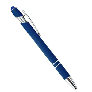 Оптовая продажа с фабрики, индивидуальная многофункциональная цветная металлическая шариковая ручка с зажимом для офиса и школы