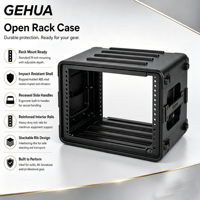 GEHUA OEM Boîtier de protection rigide pour équipement ATA, étanche IP67, antichoc, avec fermeture à boucle