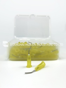 Dental Disposable Pre-bent <strong>Syringe</strong> <strong>Tips</strong> 18G 20G 22G 25G Prebent <strong>Needle</strong> - Product Image 2