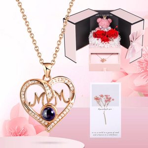 Regalos románticos <span class=keywords><strong>de</strong></span> San Valentín, rosas preservadas para siempre con collar <span class=keywords><strong>de</strong></span> plata esterlina regalos del Día <span class=keywords><strong>de</strong></span> la madre artículo <span class=keywords><strong>de</strong></span> regalo 2024 - Product Image 6