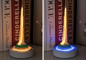 Nghệ Thuật Hiện Đại Trang Trí Ánh Sáng Ban Đêm Trang Trí Bán Buôn Treo Từ Sắt Tháp Cho Nhà Văn Phòng Bàn Thời Trang Phòng Khách - Product Image 2