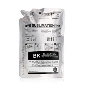 爱普生Surecolor F6000 F6070 F6200 F6270 F7000 F7070打印机数字印刷用Xcellent 1000毫升/袋T7411-T7414升华墨水 - Product Image 2