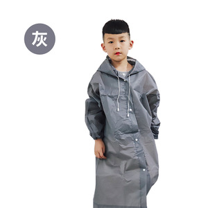 Ropa Impermeable <span class=keywords><strong>para</strong></span> Niños, Traje de <span class=keywords><strong>Lluvia</strong></span> Transparente de una Pieza <span class=keywords><strong>para</strong></span> Bebés, Cubierta Impermeable de Cuerpo Completo de EVA, Venta al por Mayor - Product Image 5