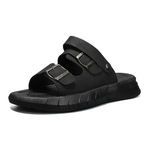 Chaussons d'intérieur pour hommes, antidérapants, à semelles épaisses, avec rembourrage insonorisant, chaussons à semelle souple pour hommes - Product Image 3