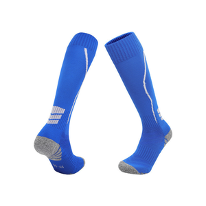 Calzini da calcio resistenti all'usura che assorbono il sudore all'ingrosso della fabbrica per gli uomini e le donne della partita di calcio del tubo lungo del calcio - Product Image 3