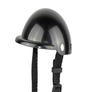 Casco de Plástico Sólido Negro <span class=keywords><strong>para</strong></span> <span class=keywords><strong>Perros</strong></span>, <span class=keywords><strong>para</strong></span> la Seguridad de las Mascotas al Montar en Bicicleta o Motocicleta, <span class=keywords><strong>para</strong></span> Todas las Estaciones - Product Image 3