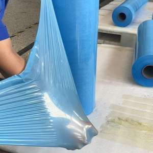 750mm X 1500m X25mic 사일리지 플라스틱 필름 및 원형 베일 랩 글로벌 수출 가격 - Product Image 5