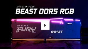 K-ingston <span class=keywords><strong>FURY</strong></span> <span class=keywords><strong>BEAST</strong></span> <span class=keywords><strong>DDR5</strong></span> 16GB 6400*2 <span class=keywords><strong>RGB</strong></span> เดสก์ท็อปเมมโมรี่สีดำ Expo ต้นฉบับใหม่6800 7200 - Product Image 5