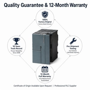 ซีพียู PLC SIMATIC S7-300 รุ่นใหม่และของแท้ 312 6ES7312-1AE14-0AB0 หน่วยประมวลผลกลาง 6ES73121AE140AB0 พร้อม MPI - Product Image 4
