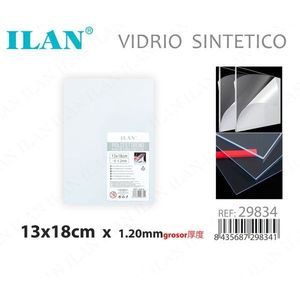 Vetro Sintetico Ilan 13x18cm Spessore 1.2mm per Involucri Elettronici - Product Image 3