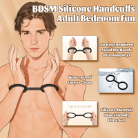 Esposas para Adultos, Juguete Sexual, Restricción de Manos BDSM, Esposas SM, Juguete Sexual para Parejas, Juegos Eróticos para Adultos, Restricción de Cama, Juguetes BDSM