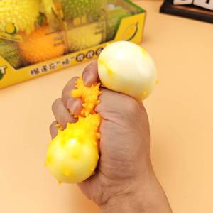 Ballon anti-stress en forme de durian, jouet souple à rebond lent, idéal pour adultes et enfants, cadeau amusant pour les fêtes - Product Image 4
