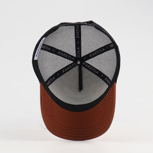 OEM al por mayor 5 Panel bordado láser pegatina <span class=keywords><strong>gorra</strong></span> de malla, de alta calidad de algodón de moda estructurado ajustable cierre <span class=keywords><strong>gorra</strong></span> de camionero - Product Image 4