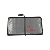 Carpeta de 12 bolsillos personalizable para tarjetas, organizador portátil de tarjetas coleccionables de cuero PU, álbum de tarjetas, carpeta para tarjetas coleccionables tipo Toploader