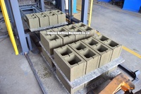 QT4-18 Australie béton briquette et pavé creux machines fabrication de briques japon bloc de béton faisant la machine