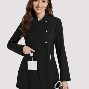 Ensemble de blouses de <span class=keywords><strong>laboratoire</strong></span> jetables pour femmes, ensemble de blouses médicales, uniforme d'hôpital, uniforme d'infirmière, uniforme médical - Product Image 4