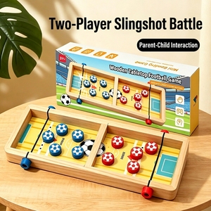 Jeu <span class=keywords><strong>de</strong></span> football <span class=keywords><strong>de</strong></span> table <span class=keywords><strong>en</strong></span> <span class=keywords><strong>bois</strong></span>, jeu <span class=keywords><strong>de</strong></span> fléchettes rapide, jeu <span class=keywords><strong>de</strong></span> société <span class=keywords><strong>de</strong></span> soccer, jeu <span class=keywords><strong>de</strong></span> table interactif familial pour enfants et adultes, Montessori - Product Image 2