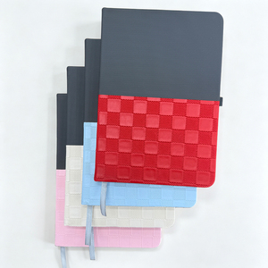 <span class=keywords><strong>Quaderno</strong></span> A5 Personalizzato con Copertina Rigida in Pelle PU, 100 Fogli a <span class=keywords><strong>Quadretti</strong></span>, Diario con Etichetta Personalizzata - Product Image 2