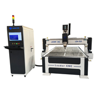 Machine de gravure CNC à tête unique/ATC à 3 axes Jinan Leedercnc pour la découpe de panneaux publicitaires et de lettres lumineuses