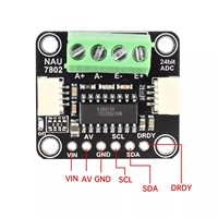 Module ADC NAU7802 24 bits, module de conversion de données de pression compatible avec STEMMA QT/Qwiic
