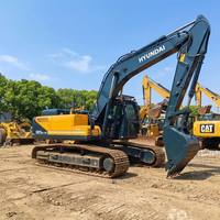 Excavadora Hyundai de 30 toneladas, excavadora de segunda mano, hecha en Corea del Sur, en buen estado, importada con embalaje original