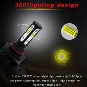 H7 LED antibrouillard 5000LM 100W Canbus H1 H3 H4 H119005 9006 880 881 PSX26 5202 bombilla faro LED pour <span class=keywords><strong>Skoda</strong></span> Ford Toyota VW Fiat - Product Image 2