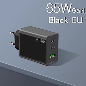65W CE GaN Chargeur Multi Port PD Charge Rapide EU UK US Adaptateur Mural pour iPhone Samsung Huawei Ordinateur Portable - Product Image 6