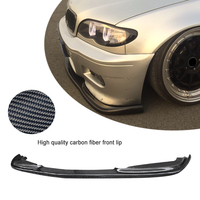 Lèvre avant en fibre de carbone style HM pour BMW Série 3 E46 M3 1999-2005