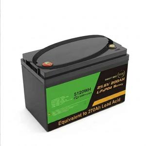Loxeny SCLFP-25.6V-200 25.6V 200Ah LiFePO4 8S1P Baterai Solid State 5120Wh Deep Cycle Smart BMS 6000 Siklus Beban Maksimum 100A untuk - Product Image 1