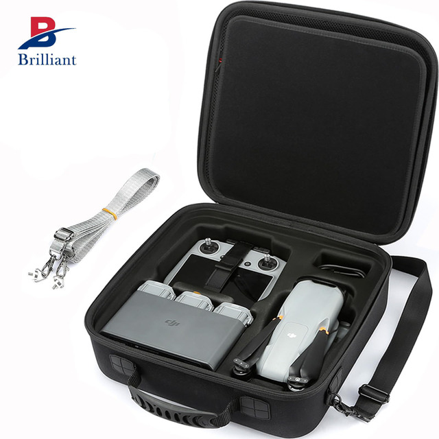 Brilliant Custom Hard Eva Travel Carrying Case for DJI Air 3   Portable Eva Drone Accessories Storage Bag Waterproof Eva Case
