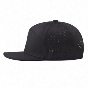 Casquette Snapback de baseball imperméable personnalisée avec logo, vente en gros, avec trous découpés au laser, collection 2025 – Nouveauté ! - Product Image 4