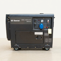 Générateur diesel silencieux SS SAMSON SS5500SL 5KW, démarrage électrique, 240V 50Hz, AVR, générateur d'énergie pour la maison