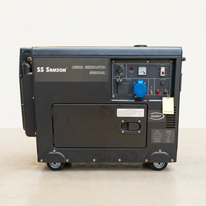 Générateur diesel silencieux SS SAMSON SS5500SL 5KW, démarrage électrique, 240V 50Hz, AVR, générateur d'énergie pour la maison - Product Image 1