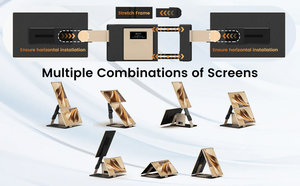 <span class=keywords><strong>15</strong></span>.<span class=keywords><strong>6</strong></span> inch ba màn hình máy tính xách tay mở rộng gấp ba màn hình cho <span class=keywords><strong>15</strong></span> inch-17.5 inch máy tính xách tay đa chế độ Loại-C plug and play - Product Image 4