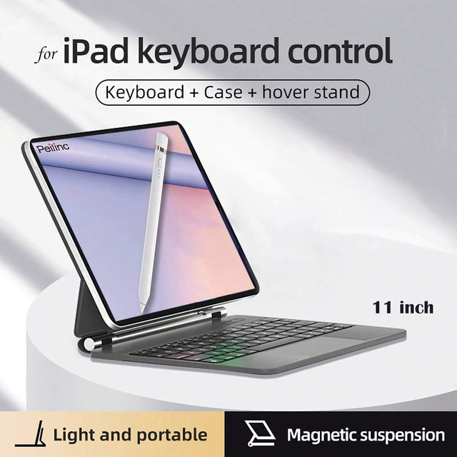 Strong Magnetic Adsorption Wireless Keyboard Case for iPad 10th/10.9/11 inch
