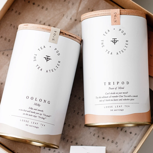 Custom Luxury Cylinder <b>Food</b> Grade Round <b>Box</b> Coffee Tea Gift Packaging Kraft <b>Cardboard</b> Cylinder Tea Paper Tube With Wooden Lid - Product Image 5