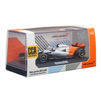 Modelo de Coche de Alta Calidad en Escala 1:43, McLaren MCL60 F1 de Aleación, con Ruedas Móviles y Cubierta Antipolvo, Modelo de Coche de Metal, Juguete