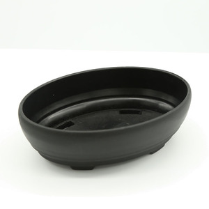 Bonsai Pot Pots BEES Wholesale Indoor Decoration Oval Bonsai Pot Large Black Plastic Bonsai Pots