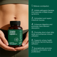 Service OEM Probiotiques Intestinaux pour les Problèmes Digestifs, Faible Immunité, Allergies Présentant un Risque de Sujéction à l'Allergie, Soutien à l'Accoutumation, Personnalisé