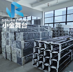 Modular Aluminum Alloy 290x290mm Black Square Truss System-Pre-Assembled Anti-Rust for Outdoor Events & Exhibitions - Product Image 4