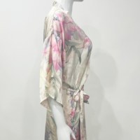 Robe en soie à motifs floraux pour femme, divers motifs de broderie pour les femmes, à porter au printemps et en été