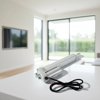 Actionneur linéaire électrique pour fenêtre et porte TV 12V/24V/36V/48V à aimant permanent, charge 500N-15000N, vitesse 5-90mm/s, pour maison intelligente et ventilateur