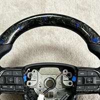 Volant de voiture en fibre de carbone forgée pour Toyota rav4 Innova Vitz Mk5 A90 Axio Crown Lc120 4runner prius tundra tacoma Celica