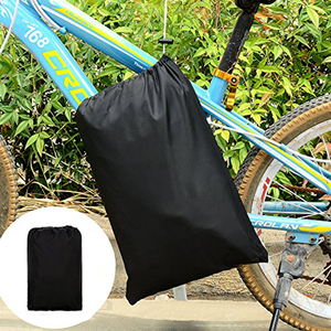<span class=keywords><strong>Housse</strong></span> <span class=keywords><strong>de</strong></span> vélo en polyester imperméable et durable <span class=keywords><strong>pour</strong></span> vélos <span class=keywords><strong>de</strong></span> route et cruisers, ajustement universel <span class=keywords><strong>pour</strong></span> utilisation en extérieur/intérieur - Product Image 5